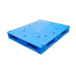 1200x1000 Six Runner Flat Top Stackable and Rackable Plastic Pallets F1210PTA